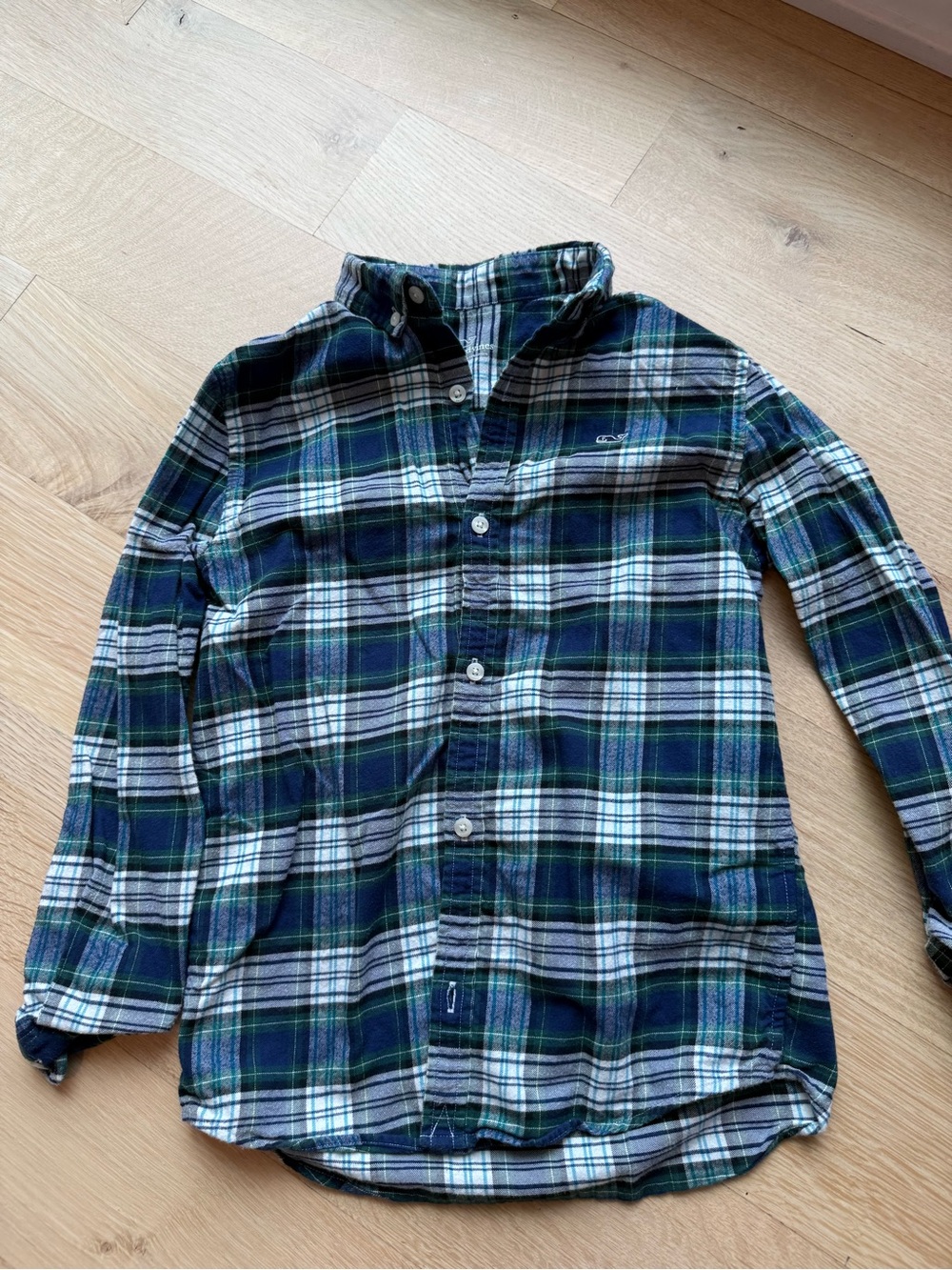 Vineyard Vines kids flannel - Size S (8-10)